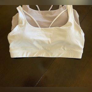 Athleta Exhale Power Vita Strappy Bras bundle of 2 - Size M